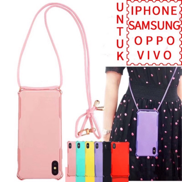 Casing Gantungan HP Mama Gigi Queen Lulu / Rope Necklace