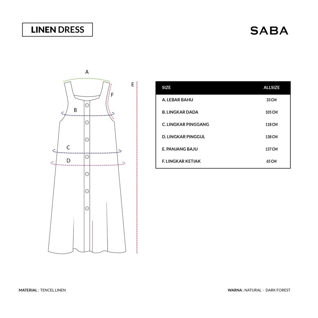 Saba Linen Dress