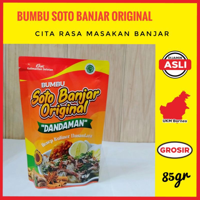 

Bumbu Soto Banjar Khas Kalimantan Oleh Oleh Banjarmasin