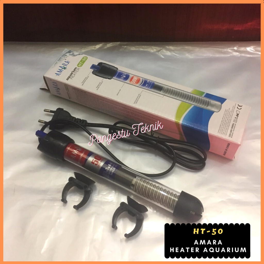 Heater Akuarium Amara 50 Watt / Heater Aquarium Amara HT-50