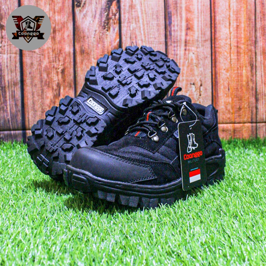 SEPATU GUNUNG PRIA SAFETY ADVENTURE STYLE HITAM