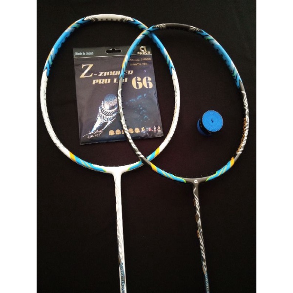 Raket Apacs Vanguard 77 vs Z-Ziggler Pro LHI 66 siap pakai