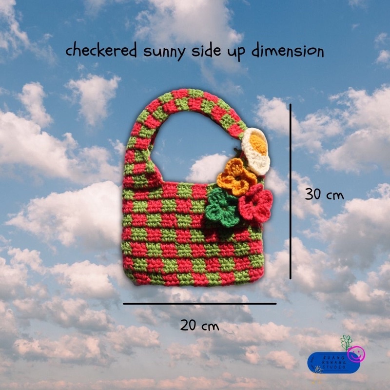 Sunny Side Up Crochet Bag