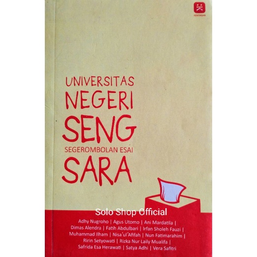 BUKU UNIVERSITAS NEGERI SENGSARA SEGEROMBOLAN ESAI UNIVERSITAS SEBELAS MARET