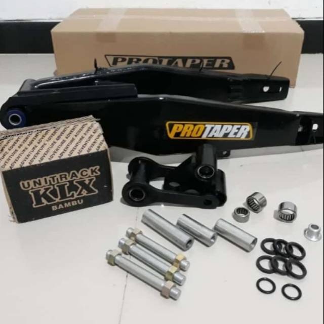 Satu Set Swing Arm KLX Protaper Berikut Unitrack KLX Bearing Bambu