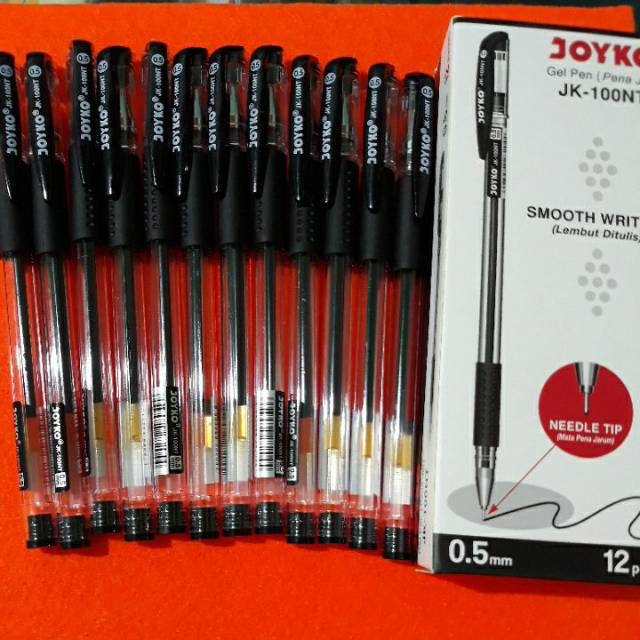 

Pulpen JK 100NT 0.5mm hitam gel ECER!!!!!!!!