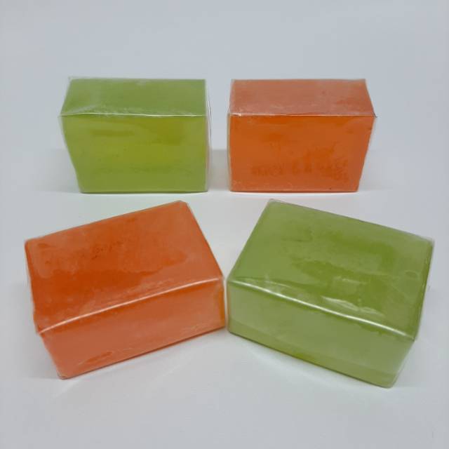 Beauty Soap Hijau Dan Oren.