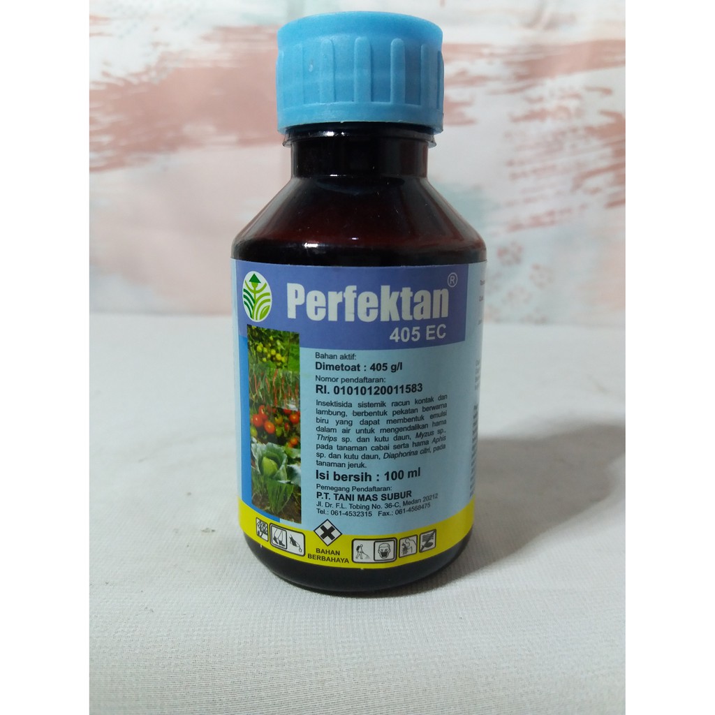 PERFEKTAN 405EC 100ml Insektisida kontak & lambung. pestisida pembasmi serangga obat serangga insect