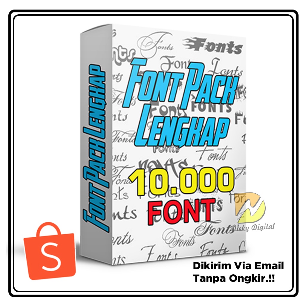 KOLEKSI FONT PREMIUM DESAIN GRAFIS