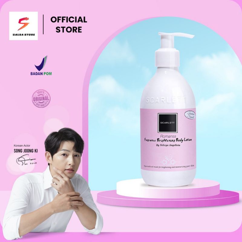 Scarlett Whitening Body Lotion Romansa | Body Lotion Scarlett | Body Lotion / SCARLETT BODY LOTION O