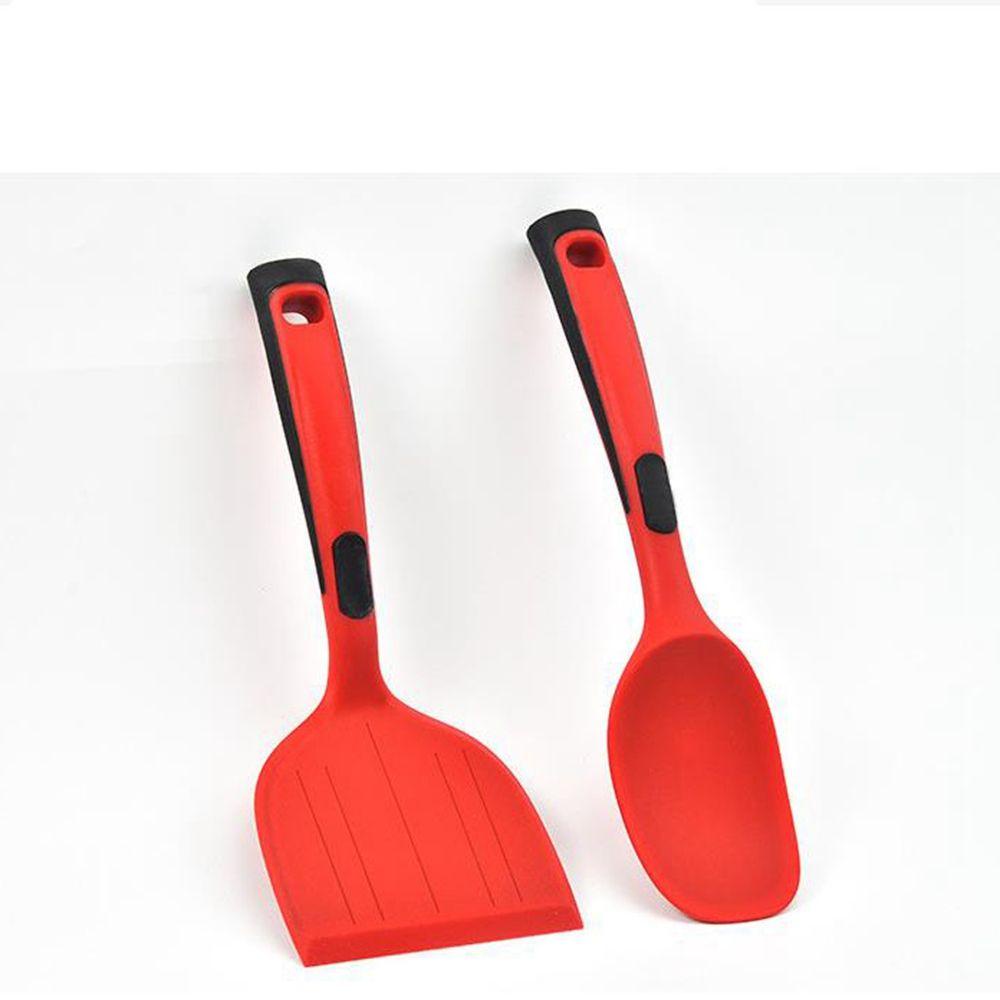 [Elegan] Sendok Sup Masak Silikon Peralatan Makan Peralatan Masak Gadget Kitchen Utensils Spatula