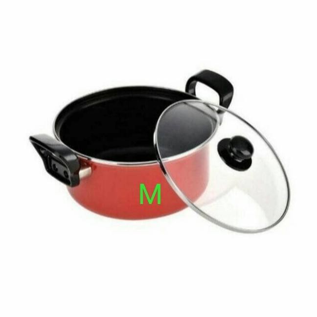 panci maspion dutch oven 26 cm tutup kaca