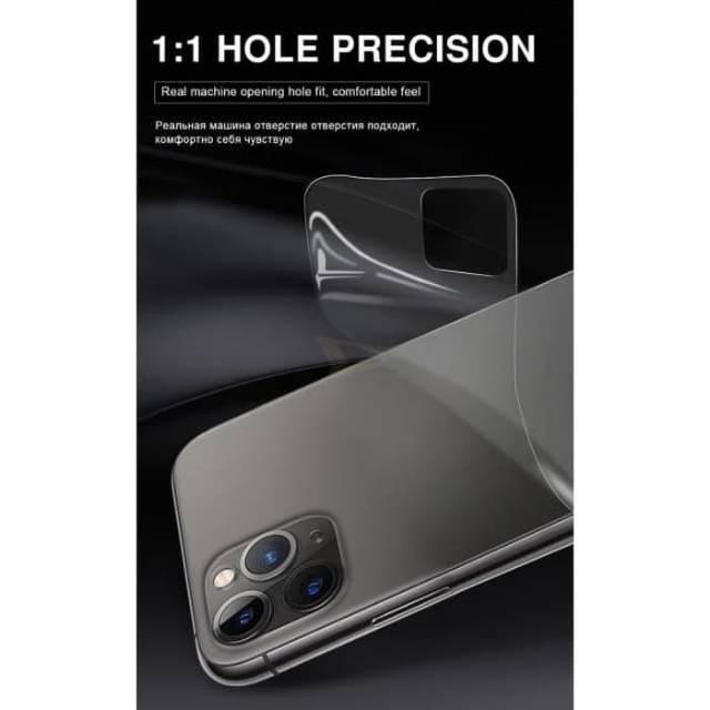 Hydrogel anti gores BELAKANG IPHONE 11 iphone 11 PRO Iphone 11 PRO MAX Back screen guard