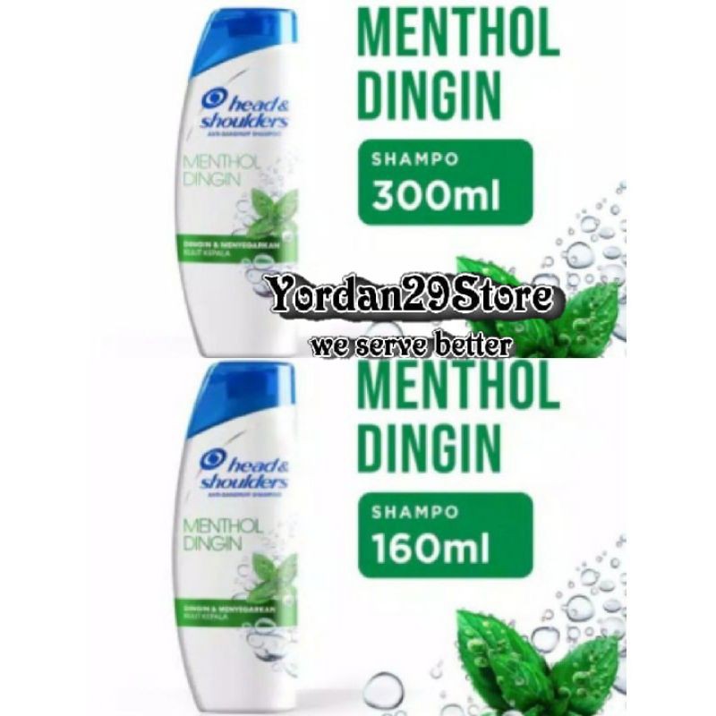 Head And Shoulders Cool Menthol 160/300/680ml