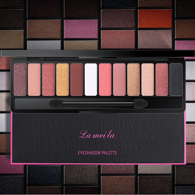 Lameila 1111 | Eyeshadow Palette 12 warna | pallete eyeshadow | lameila kimberlin terbaru