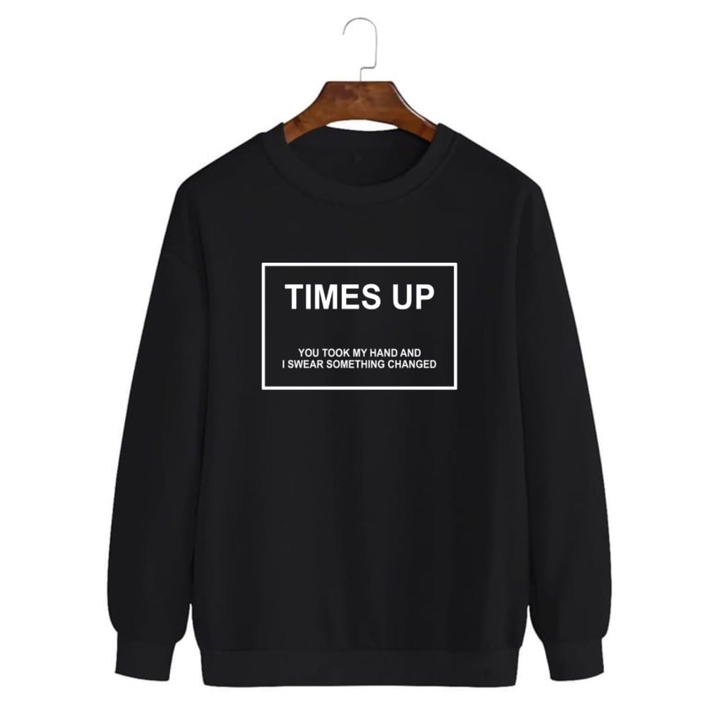 ALIPIO FASHION - BAJU SWEATER TIMES UP / sweater pria / wanita / keren / terbaru