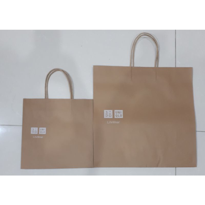 paper bag uniqlo