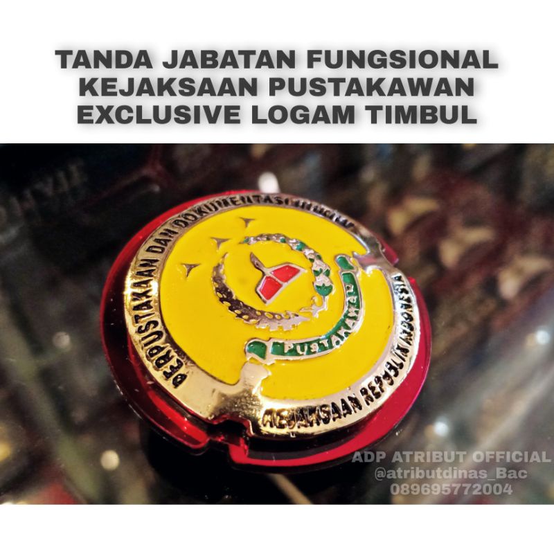 Tanda Jabatan Fungsional Pustakawan KEJAKSAAN RI