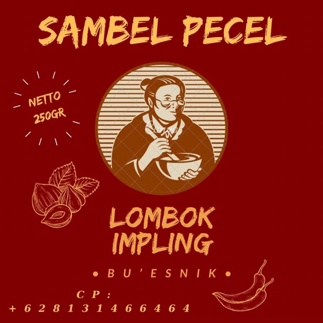 

SAMBEL PECEL “LOMBOK IMPLING” BU ESNIK