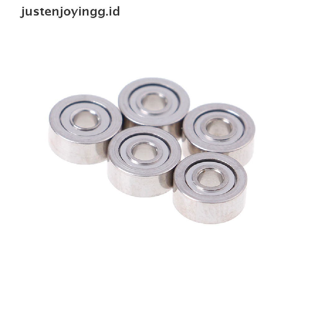 10pcs MR62ZZ / justenjoyingg.id / 10Pcs Bearing Bola mini Bahan metal Ukuran 2x6 X 2.5mm