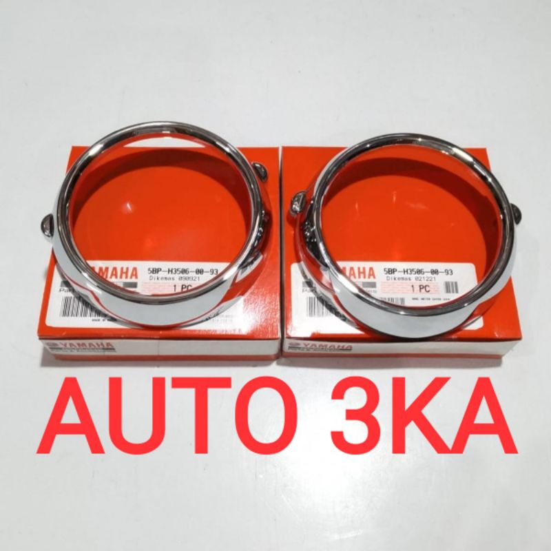 CINCIN RING SPIDOMETER SPIDO METER SPEEDOMETER KM RXKING RX KING CHROME / GOLD ORI ORIGINAL 5BP-H350