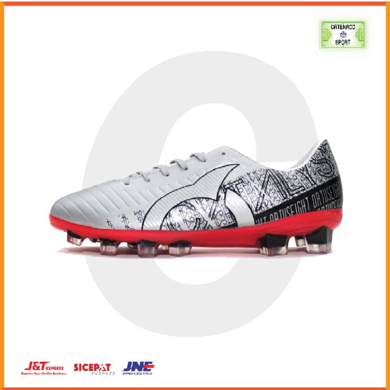 Sepatu Bola Ortuseight Catalyst Cypher FG/Silver