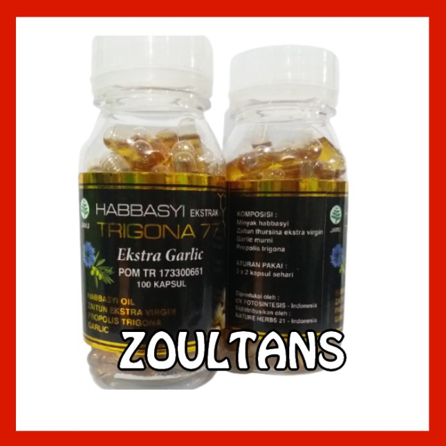 Habbasyi Trigona 77 Habbtausauda Garlic Oil