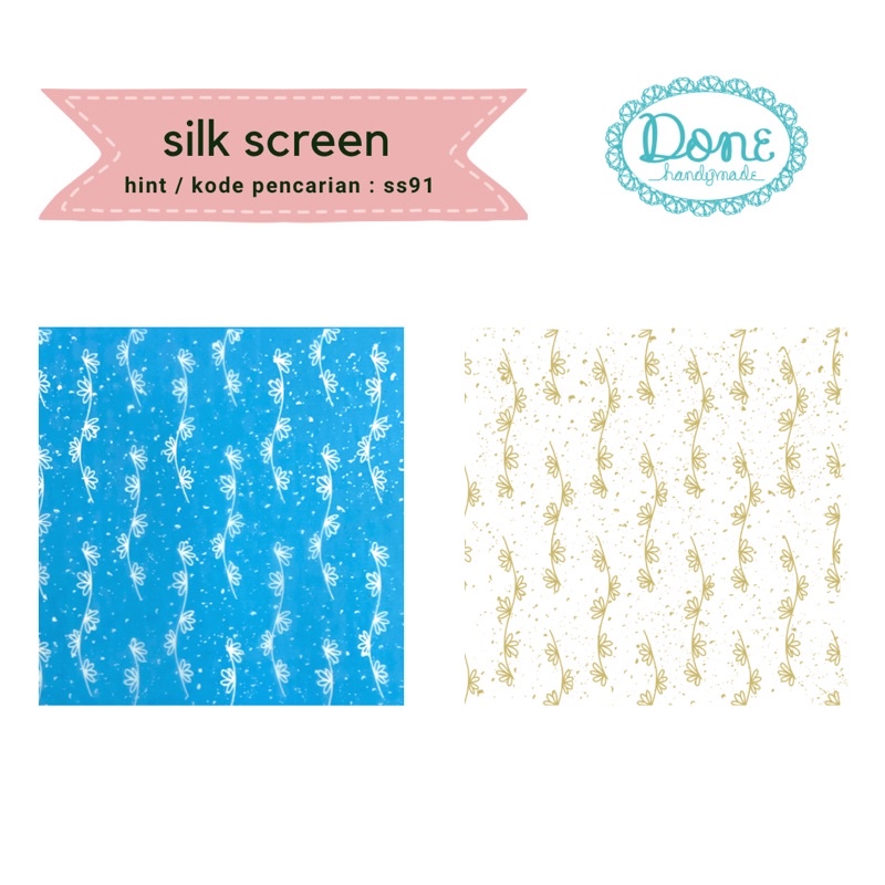 silk screen texture motif clay scrapbooking stencil rose ss91