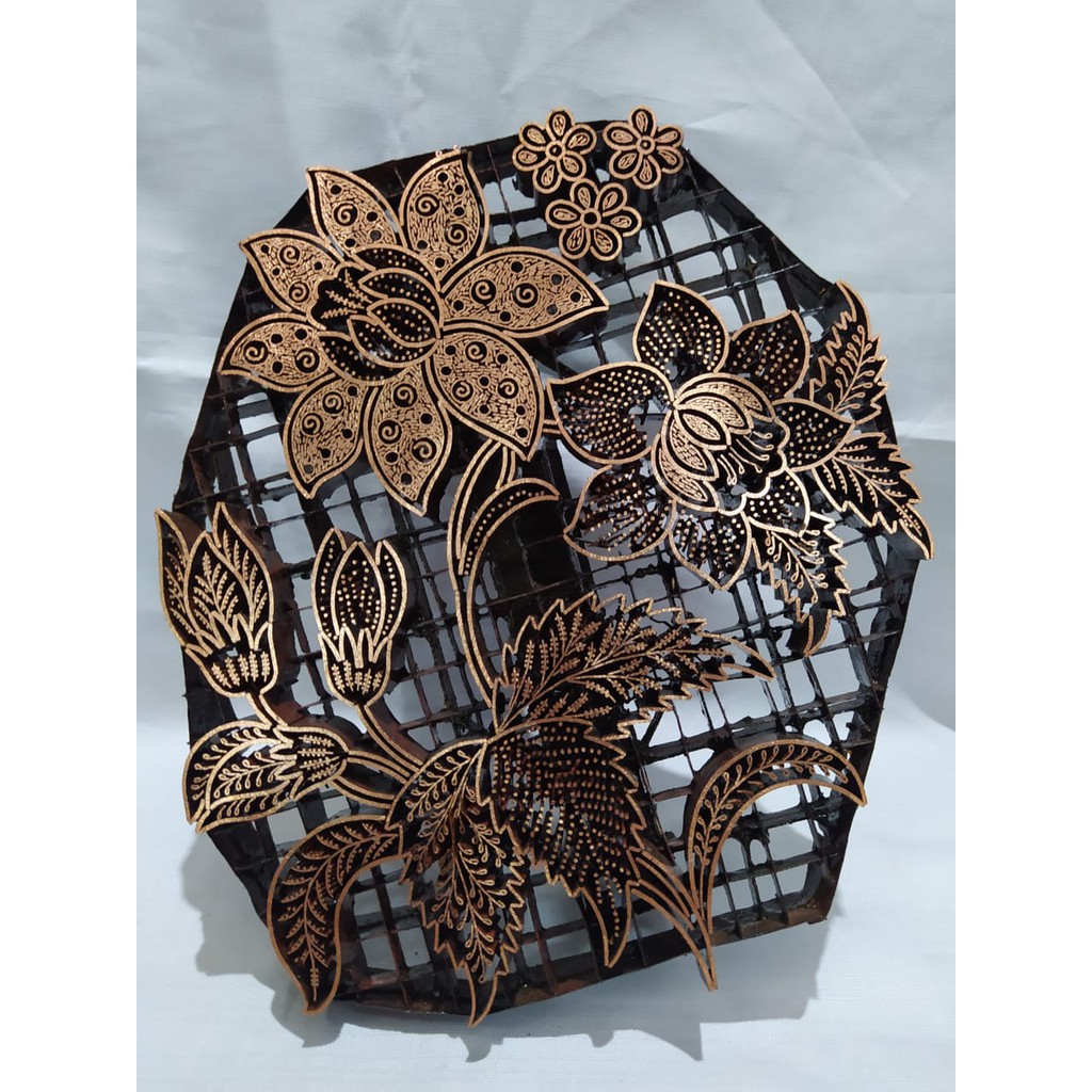 Alat Cap Batik Untuk Membuat Batik Bahan Tembaga Shopee Indonesia