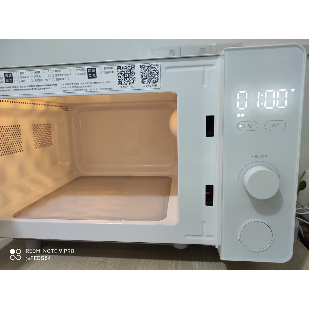 Mi Mijia Smart Microwave Oven 20L Capasity Heating Stove App Control