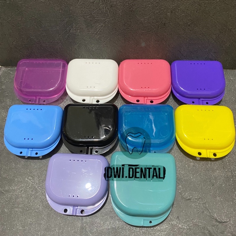 kotak gigi palsu retainer denture box