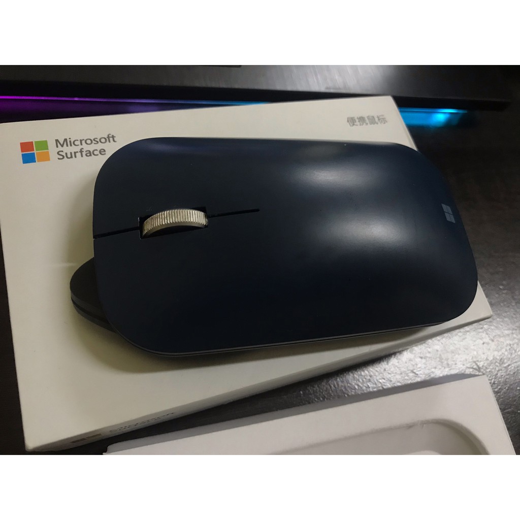 Microsoft Surface Mobile Mouse Silver Surface GO Pro Cobalt Blue VNDS MINUS WHEEL LOSS ORIGINAL