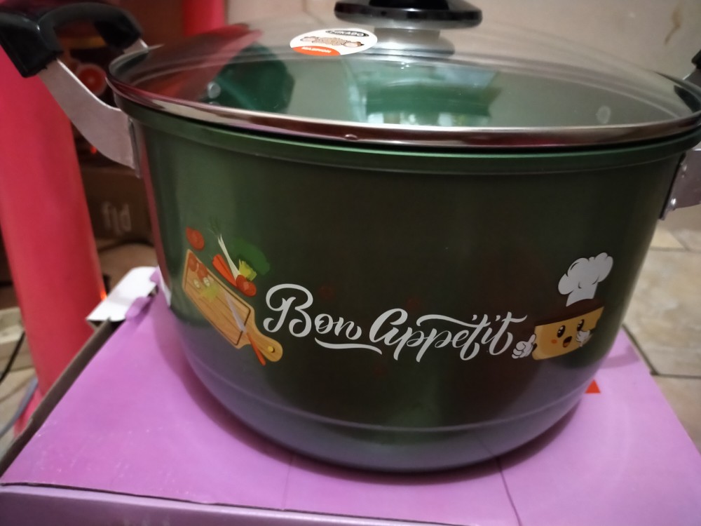 Maspion Mikado Stylish Panci Dandang Alcor Steamer 24cm - Random