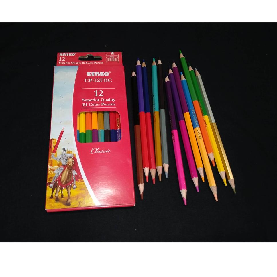 

(P6V4) ✯ Colour Pencil Kenko CP 12-24 FBC/ Pensil Warna //Stock@masih@banyak