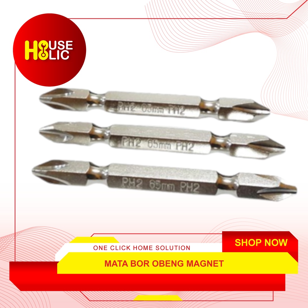 Mata Bor Obeng Angin Magnet / Screwdriver Bits Magnet / Screw Driver