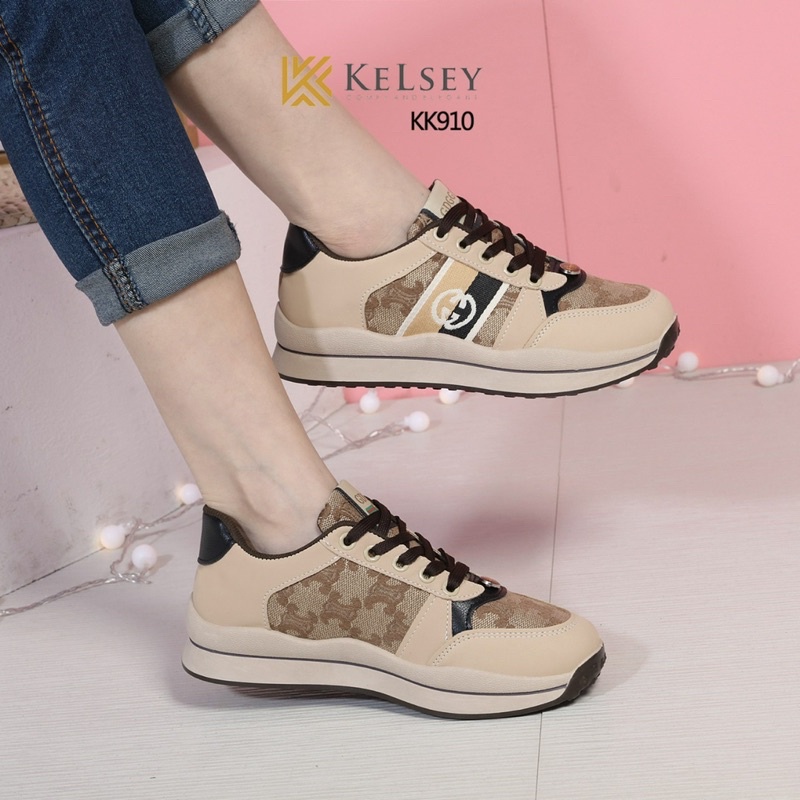 Nicole Sepatu Sneakers Wanita Kelsey KK910