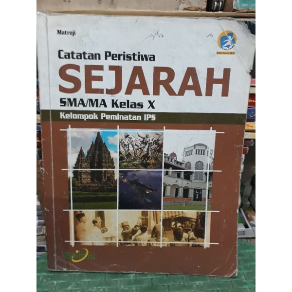 Jual BUKU SEJARAH KELAS 10 - X SMA MA KURIKULUM 2013 REVISI 2016 ...