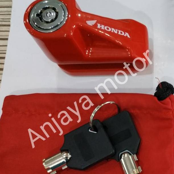 Gembok Cakram Motor Honda Disc Lock Original Honda