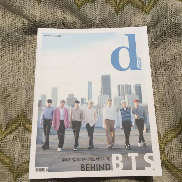 MAJALAH BTS DICON. DISPATCH MAGAZINE FULLSET