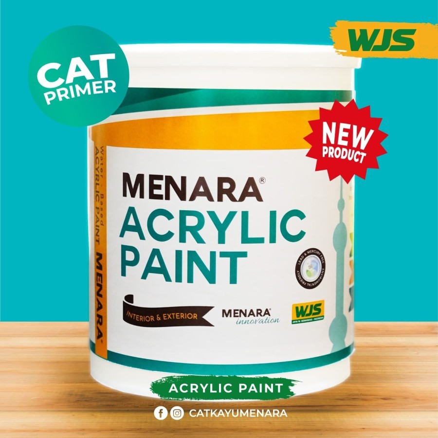 

Menara Acrylic Paint - Cat Primer
