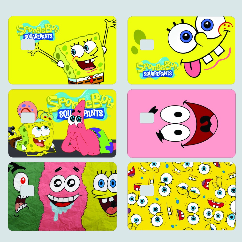 

Card Skin/Sticker ATM "Spongebob" | High Quality | Murah