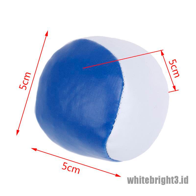 {white3} 1Pc Juggling ball classic bean bag juggle outdoor sports kids toy