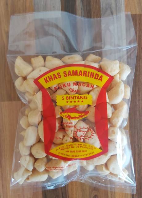 

Amplang kuku macan 5 bintang Samarinda, 100 gram