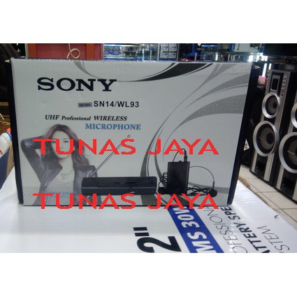 Mic Wireless Sony SN 14 WL93 Jepit - Headset