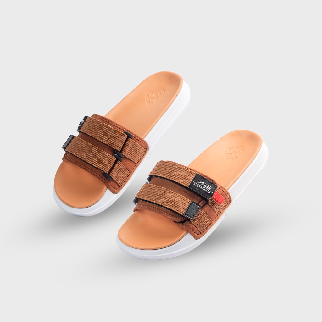 SONA TAN | Sandal Slide Simple Pria Flip Flop Ringan Slip on Sendal Jepit Santai Footwear