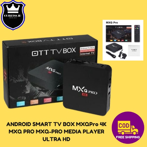 Android Tv Box MXQ Pro 4K Smart Tv Set Box Android Mxq Pro Fleco 4K Receiver Antena Digital