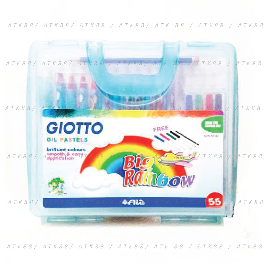 

Giotto Oil Pastel 55 Warna Set Big Rainbow ( Crayon )