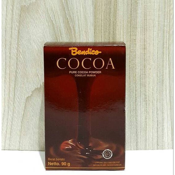 

Trendi BENDICO Cocoa Pure Cocoa Powder (Cokelat Bubuk) Nett 90 Gr HOT SALE