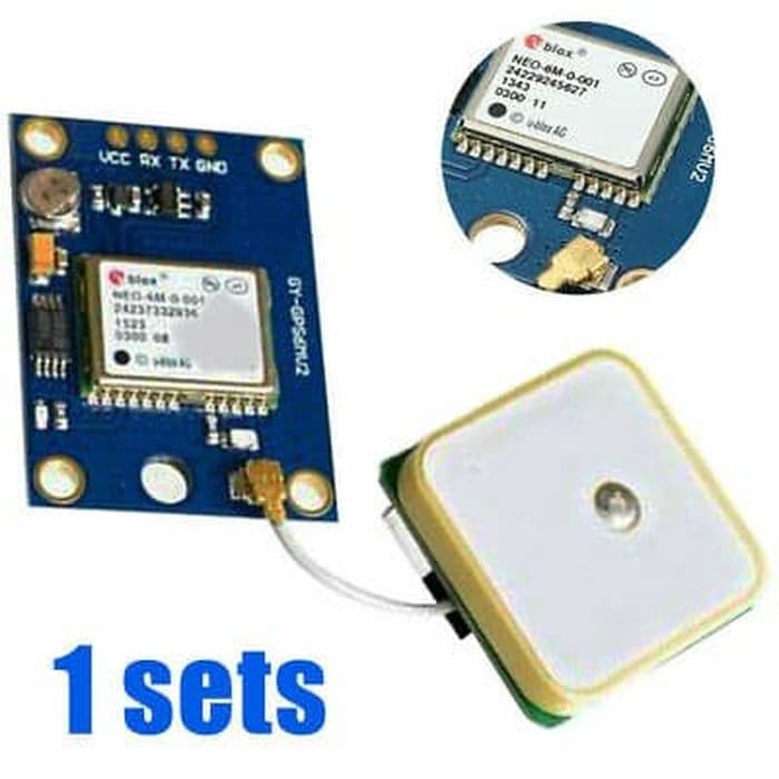 UBlox NEO-6M-V2 GPS Module GY-GPS6MV2 Serial EEPROM With ANTENNA MODUL