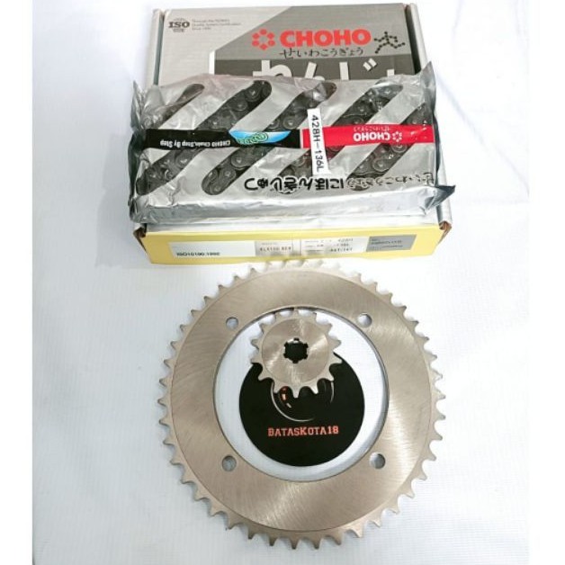 Gir set gear ger paket heave duty baja klx 150 klx150 old lama new original choho